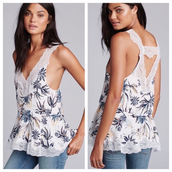 Free People Tops - Intimately Free People Bell Flower Double-V Tunic